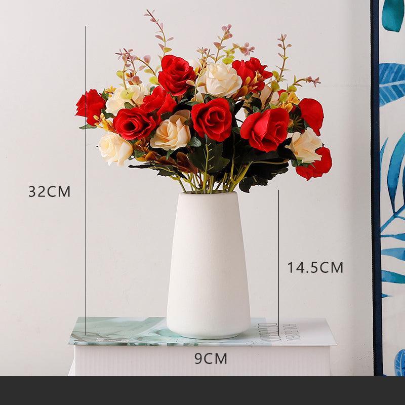 Simulation flowers modern living room bouquet TV cabinet decoration fake flower arrangement - Uflower