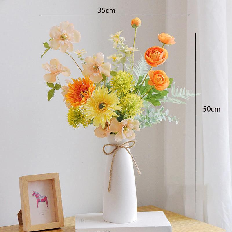 Living Room Home Decorations Plastic Flowers Indoor Table Flower Arrangement - Uflower