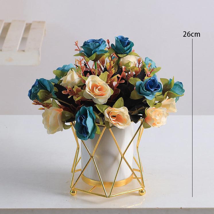 High-grade, light and luxurious fake flower bouquet simulation flower arrangement - Uflower