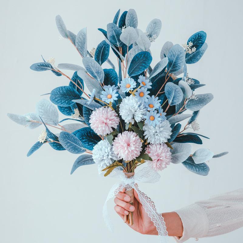 Bridal bouquet photo shoot floral simulation flowers fake flowers decorative flowers - Uflower
