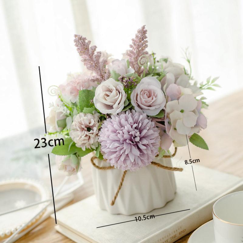 Simulation Fake Flower Arrangement Floral Arrangement Living Room Table Decoration - Uflower