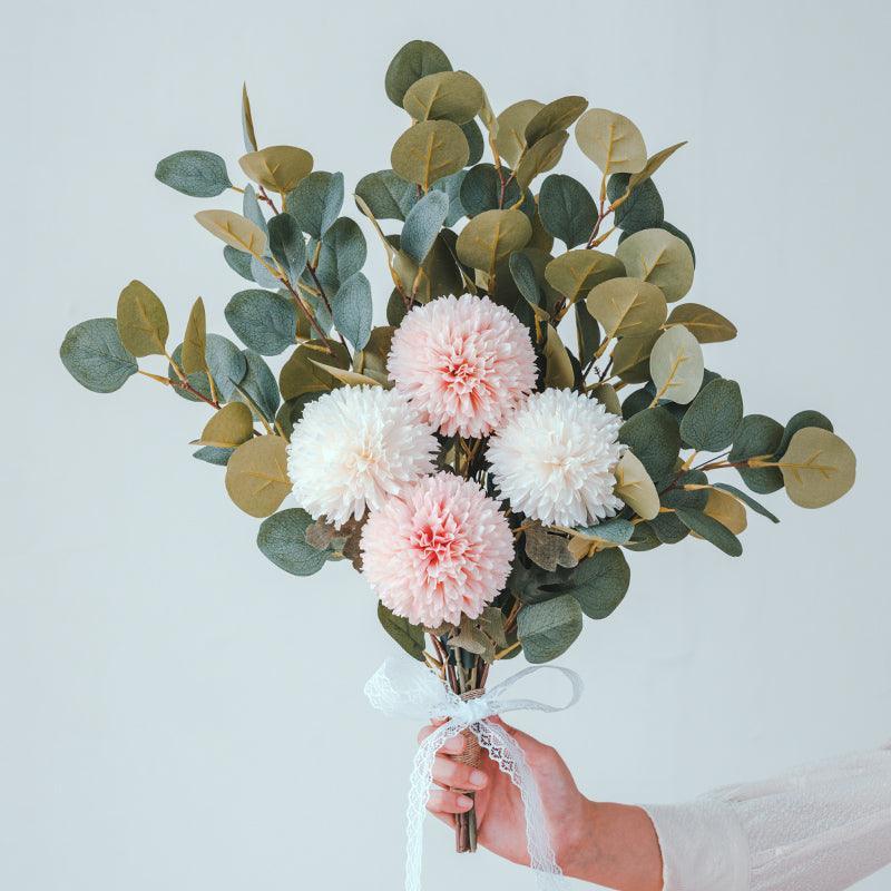 Bridal bouquet photo shoot floral simulation flowers fake flowers decorative flowers - Uflower