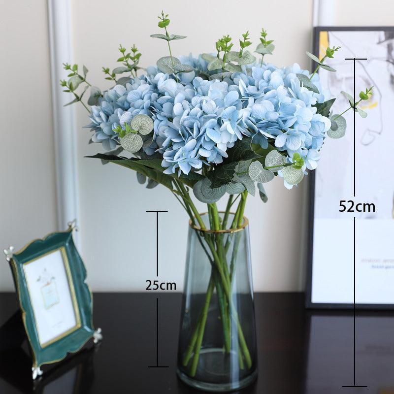 Simulation flower hydrangea bouquet arrangement home living room table arrangement flower - Uflower