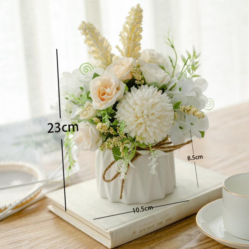 Simulation Fake Flower Arrangement Floral Arrangement Living Room Table Decoration - Uflower