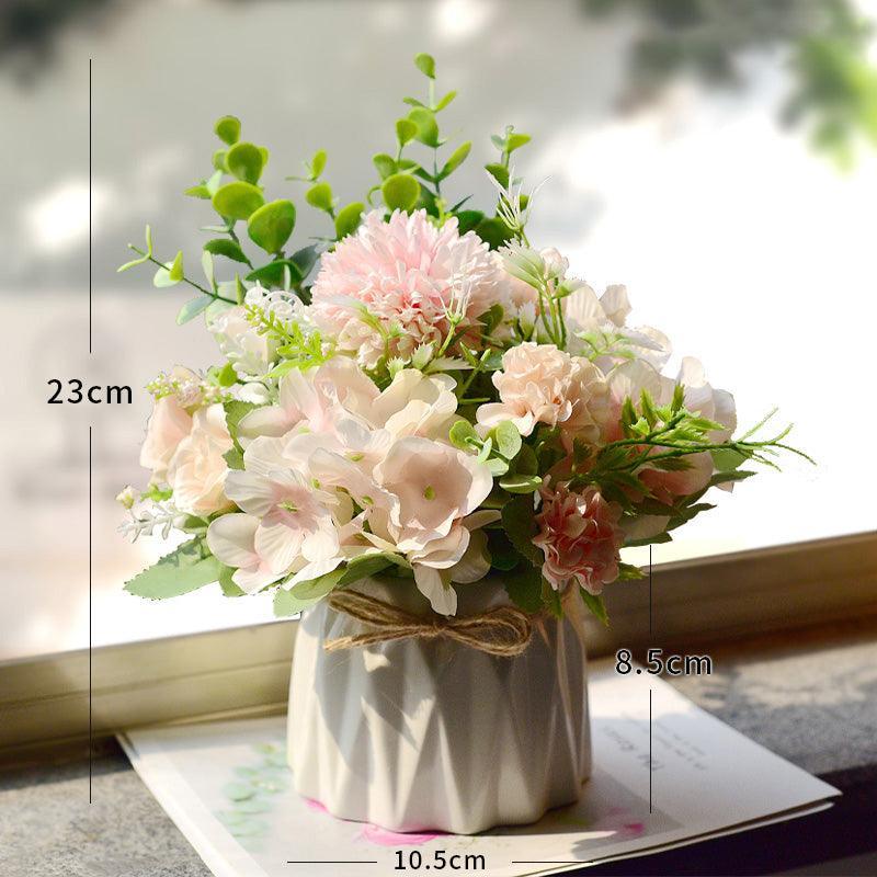 Simulation Fake Flower Arrangement Floral Arrangement Living Room Table Decoration - Uflower