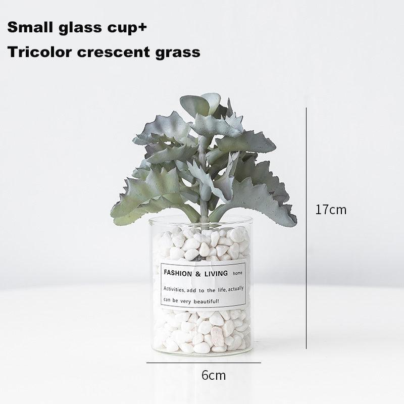 Simulated succulent home entrance living room decorations - Uflower