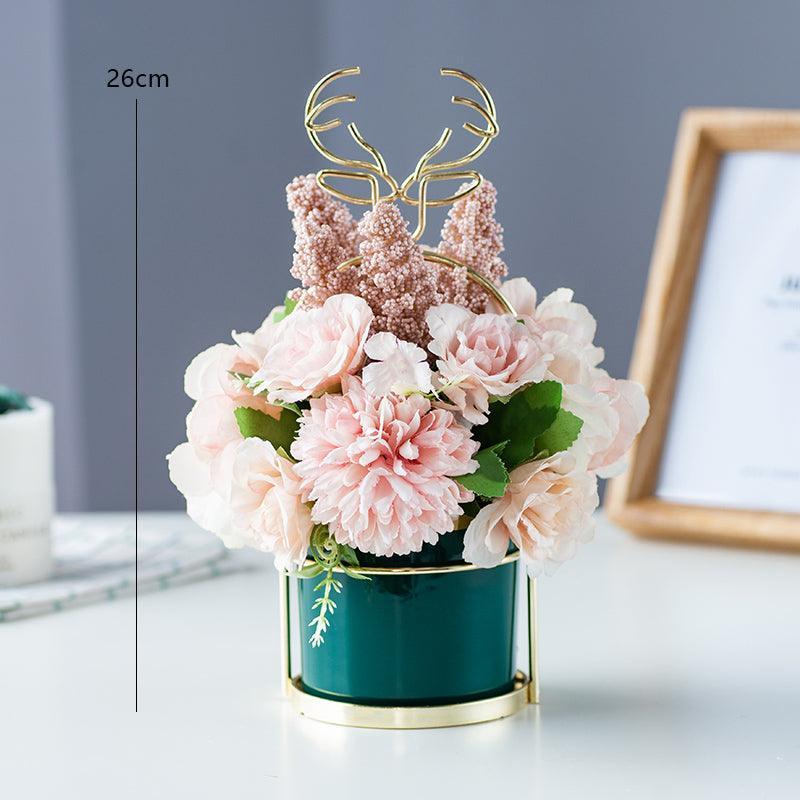 Table Flower Arrangement Decorative Flower Arrangement Decorations - Uflower