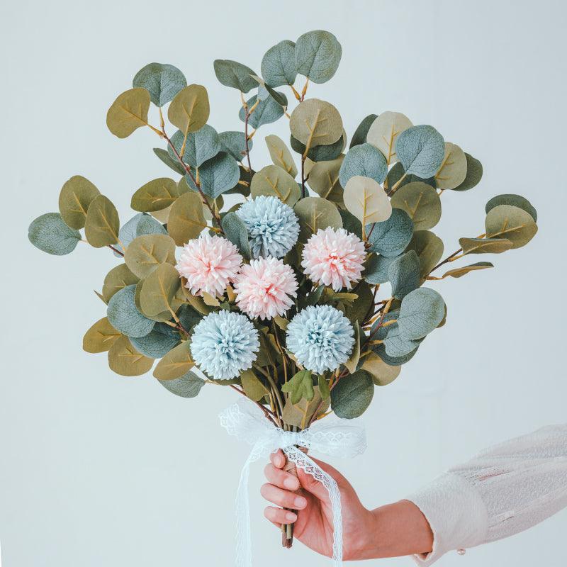 Fake Flowers Silk Flower Art Decoration Table Wedding Bridal Bouquet - Uflower