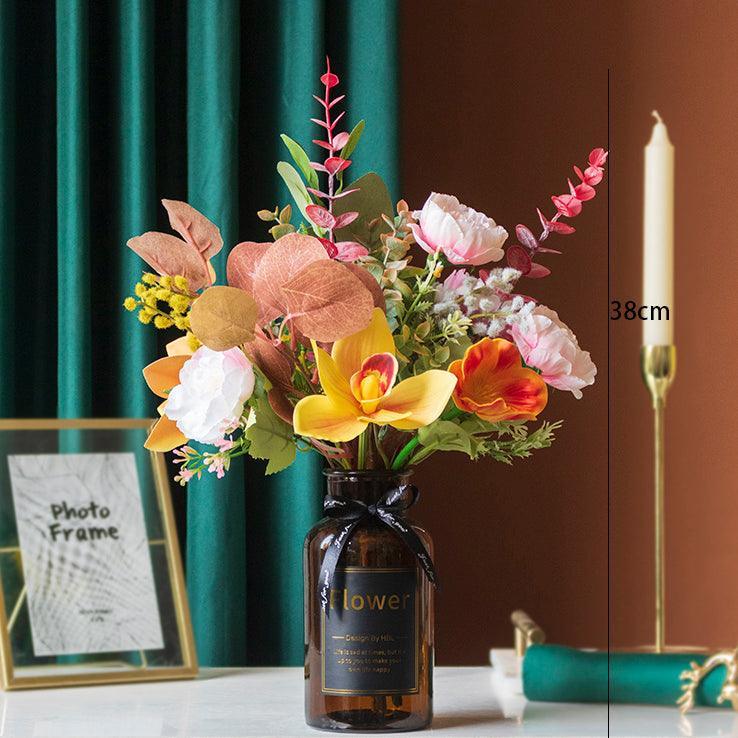 Sunflower Eucalyptus Flower Arrangement Living Room Table Decoration Arrangement - Uflower