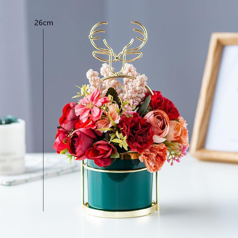 Table Flower Arrangement Decorative Flower Arrangement Decorations - Uflower