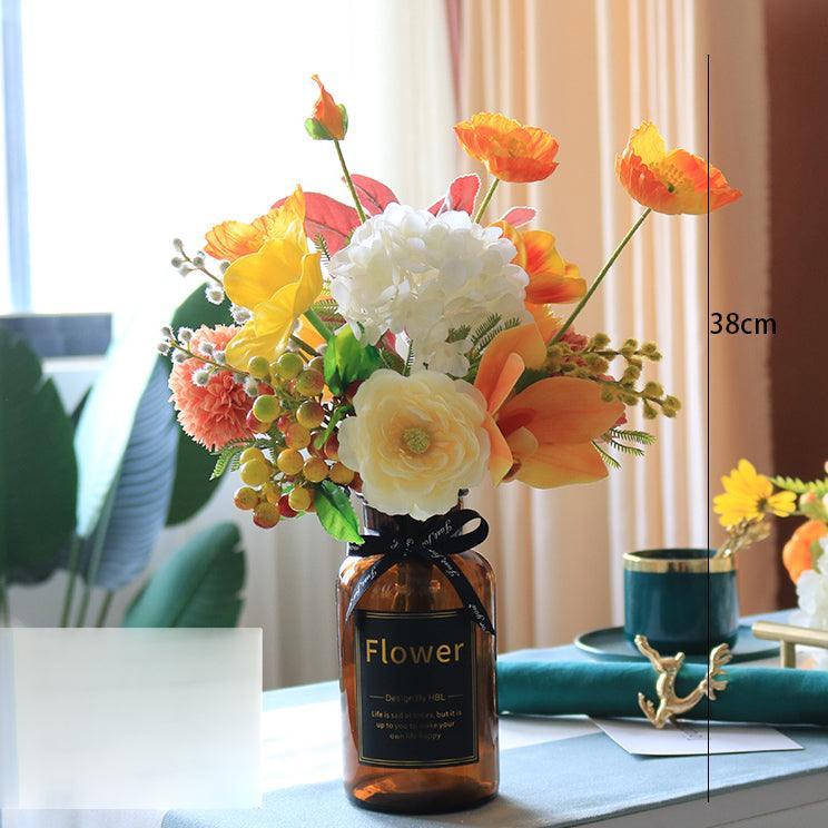 Sunflower Eucalyptus Flower Arrangement Living Room Table Decoration Arrangement - Uflower