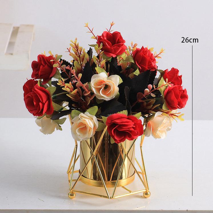 Dining table coffee table desktop bionic floral decorative arrangement - Uflower