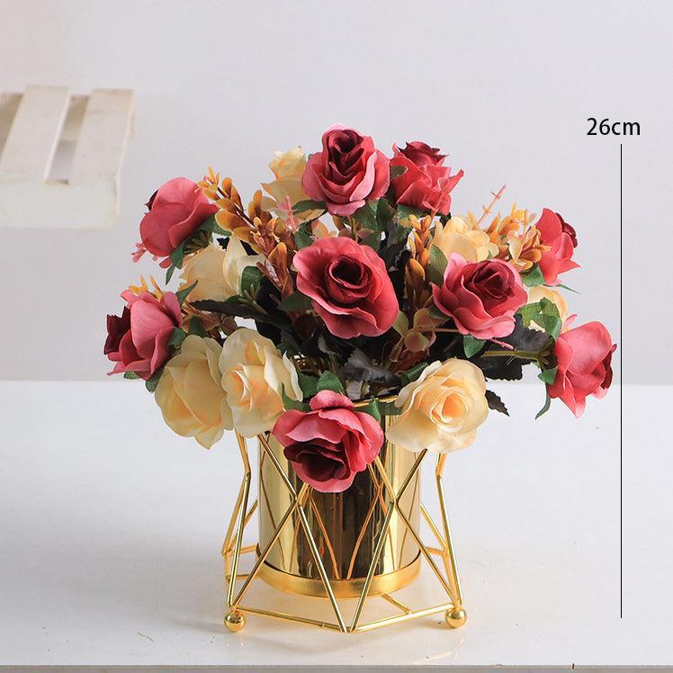 Dining table coffee table desktop bionic floral decorative arrangement - Uflower