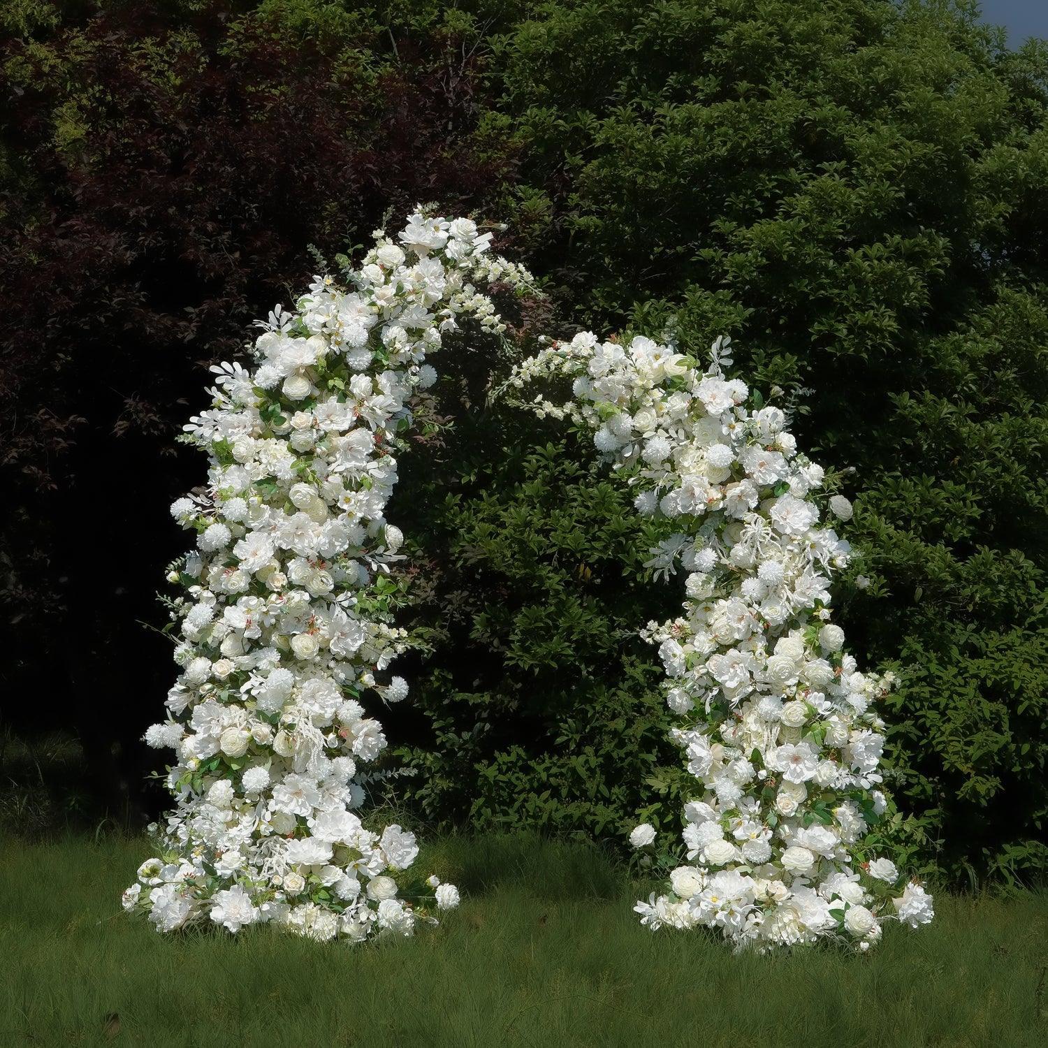 Simulated Mori Wedding Party Background Flower Arch Decoration（No Stand） - Uflower