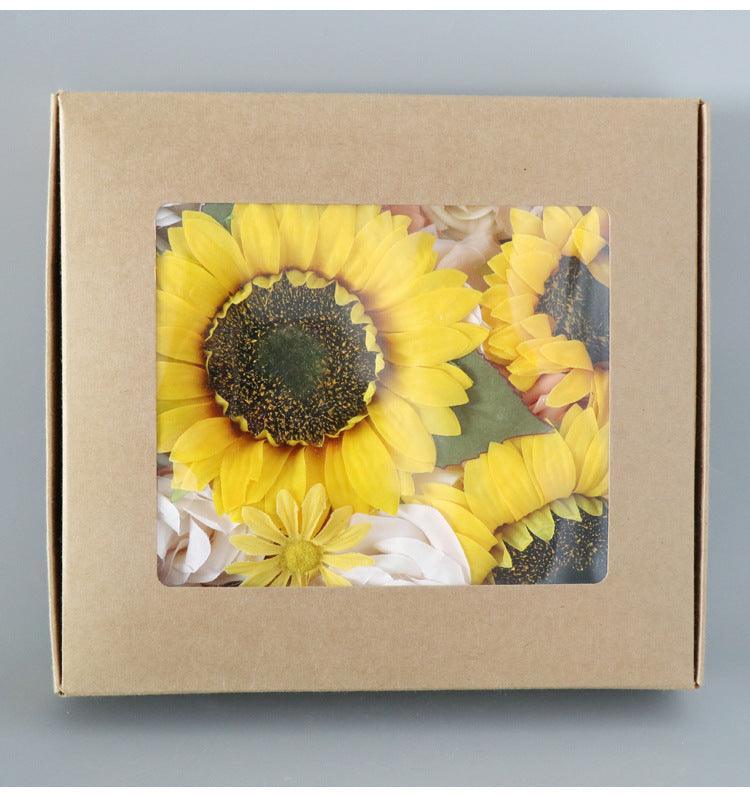 Flower Box Silk Blooming Flowers Sunflower - Uflower