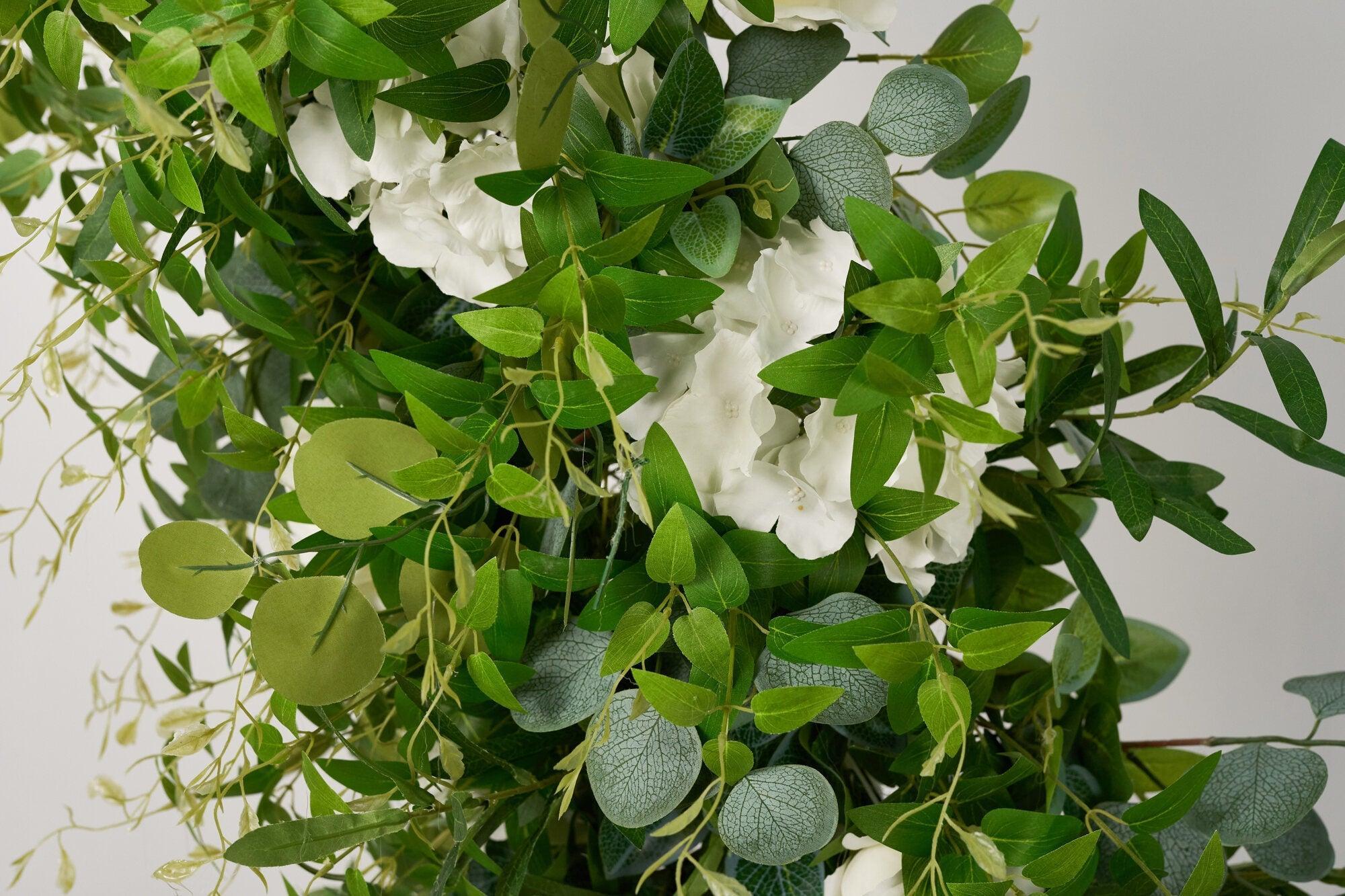 Simulated Flower Arch Green Forest Rose Wedding Party Decoration - Uflower