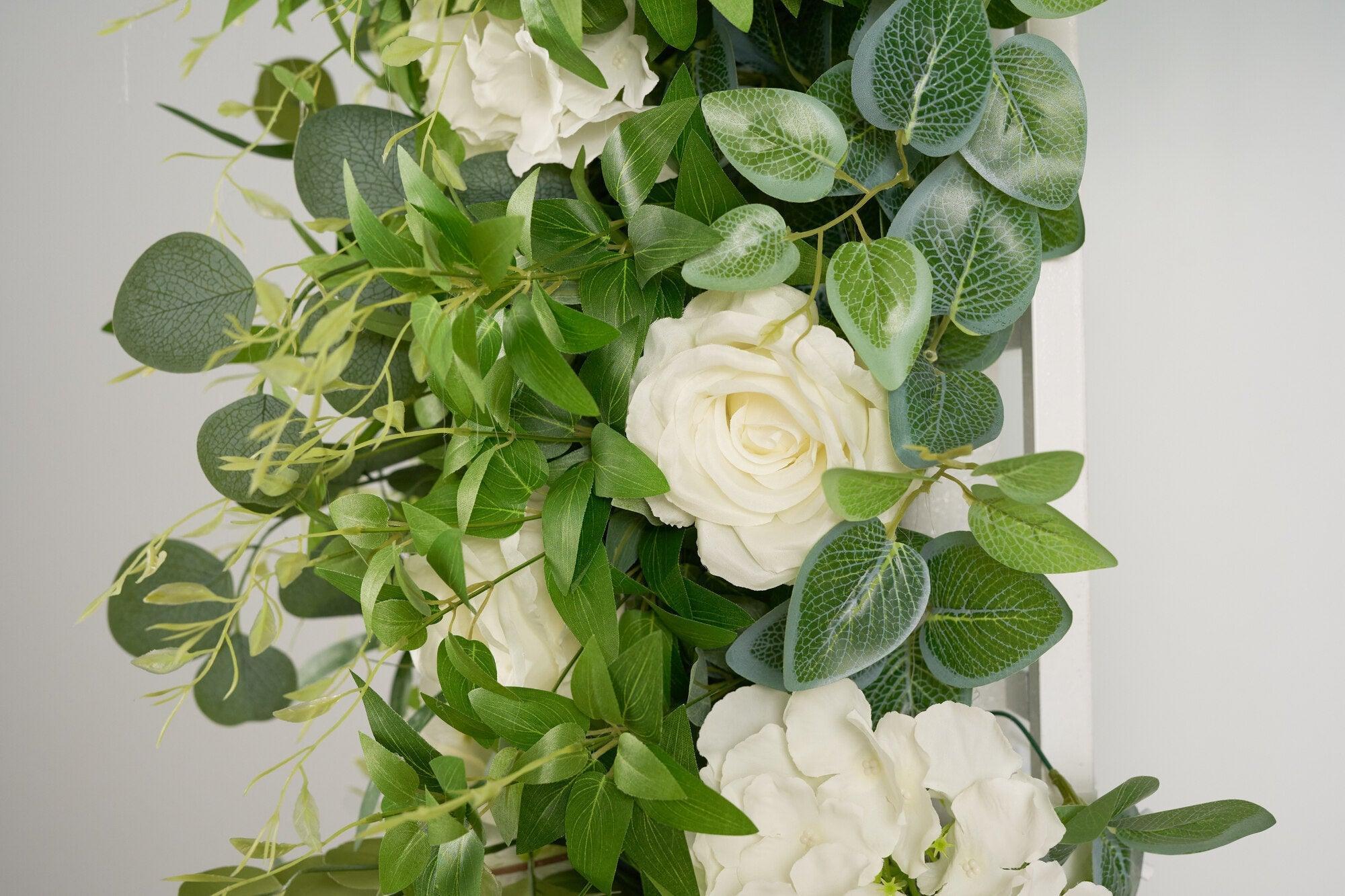 Simulated Flower Arch Green Forest Rose Wedding Party Decoration - Uflower