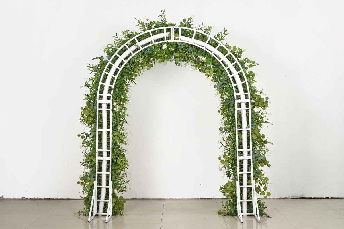 Simulated Flower Arch Green Forest Rose Wedding Party Decoration - Uflower