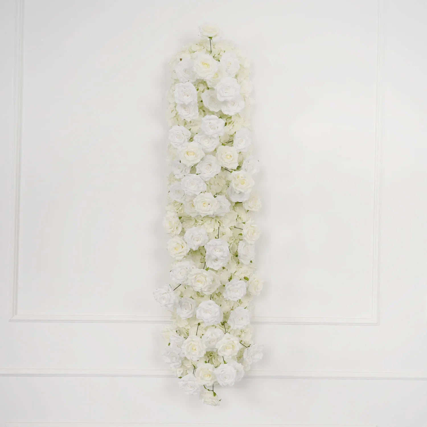 Uflower Artificial White Rose Heart Arch Wedding Decor SET80015 - Uflower