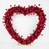 Uflower 2m*2m Red Rose Arch Flower Wedding Decor SET80012 - Uflower