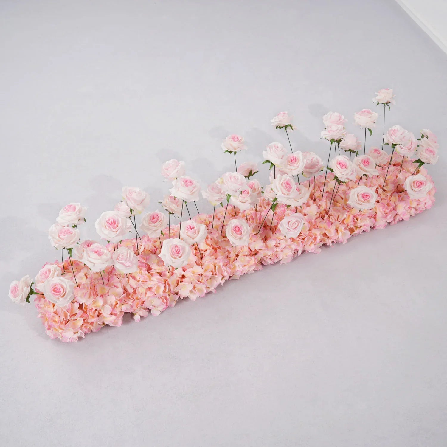 Uflower 2m*2m Pink Rose Wedding Heart-Shaped Arch Decor SET80003 - Uflower