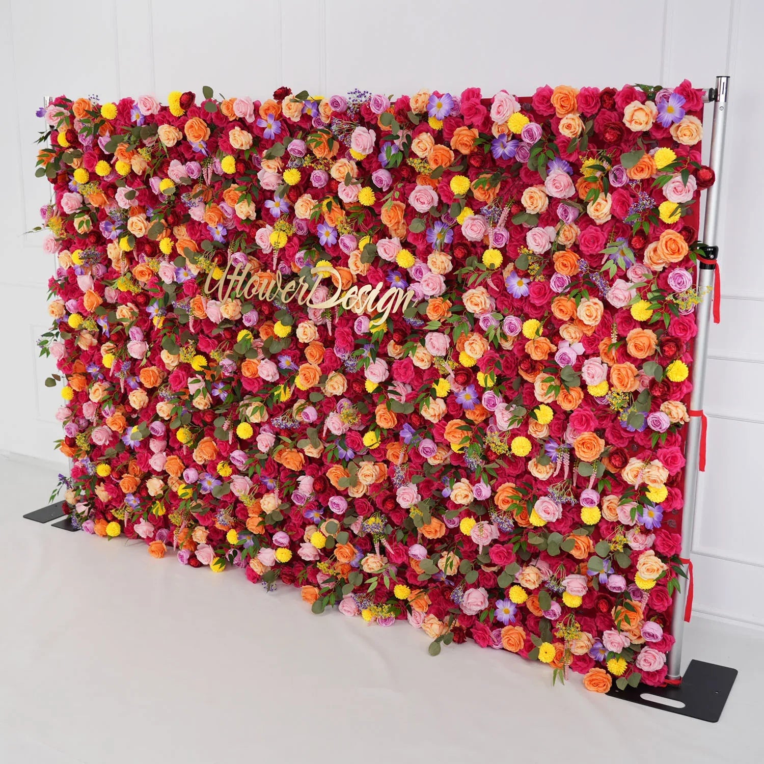 Uflower Artificial Colorful Flower Wall Wedding Decoration SET80029 - Uflower