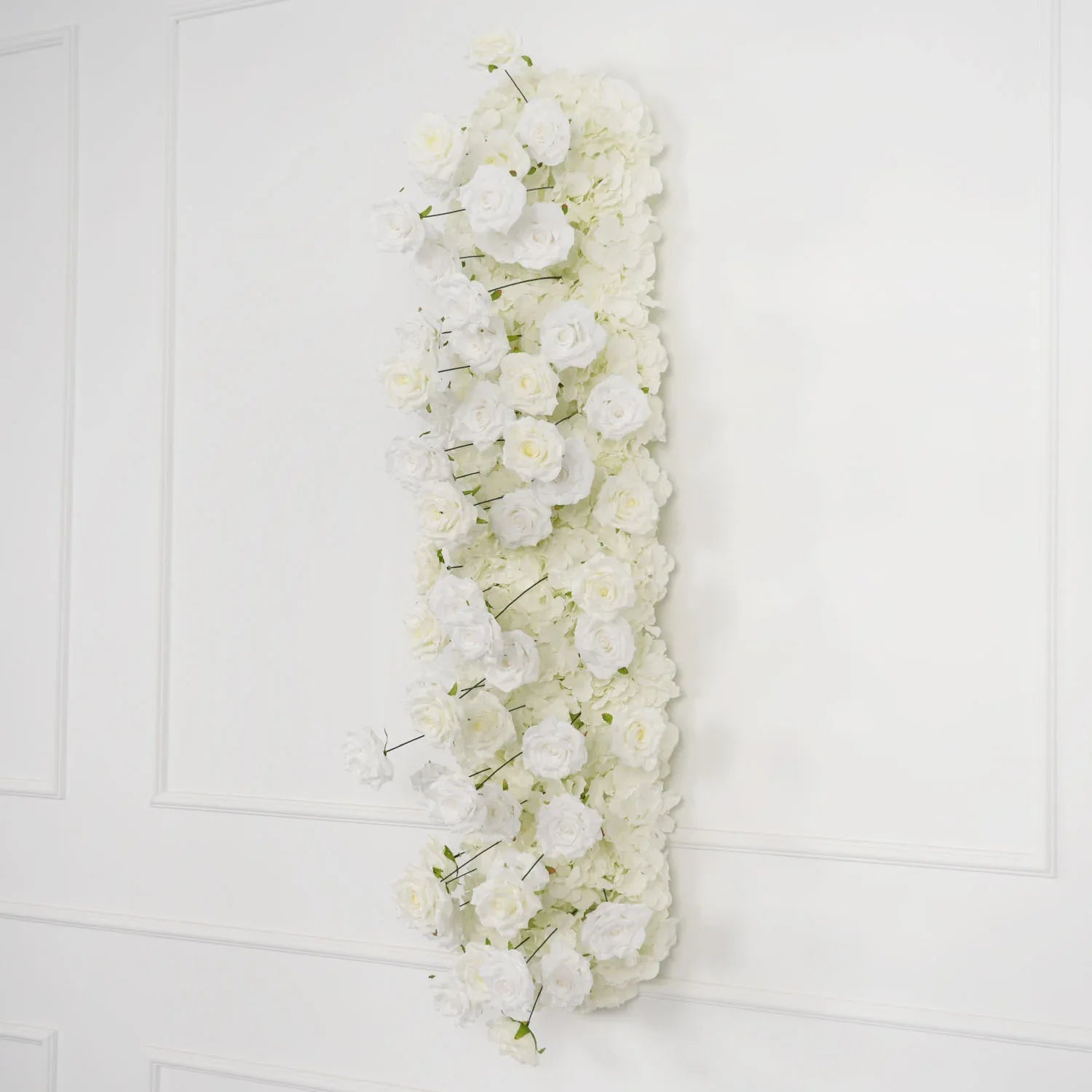 Uflower Artificial White Rose Heart Arch Wedding Decor SET80015 - Uflower