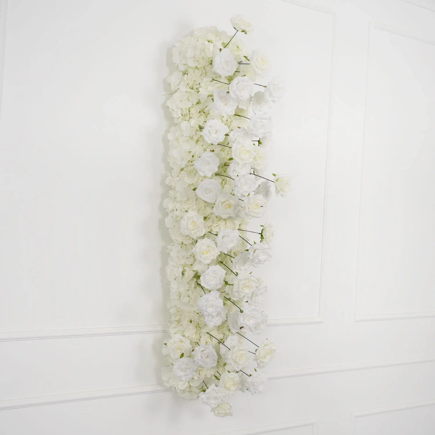 Uflower Artificial White Rose Heart Arch Wedding Decor SET80015 - Uflower