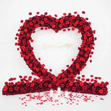 Uflower 2m*2m Red Rose Arch Flower Wedding Decor SET80012 - Uflower