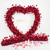 Uflower 2m*2m Red Rose Arch Flower Wedding Decor SET80012 - Uflower