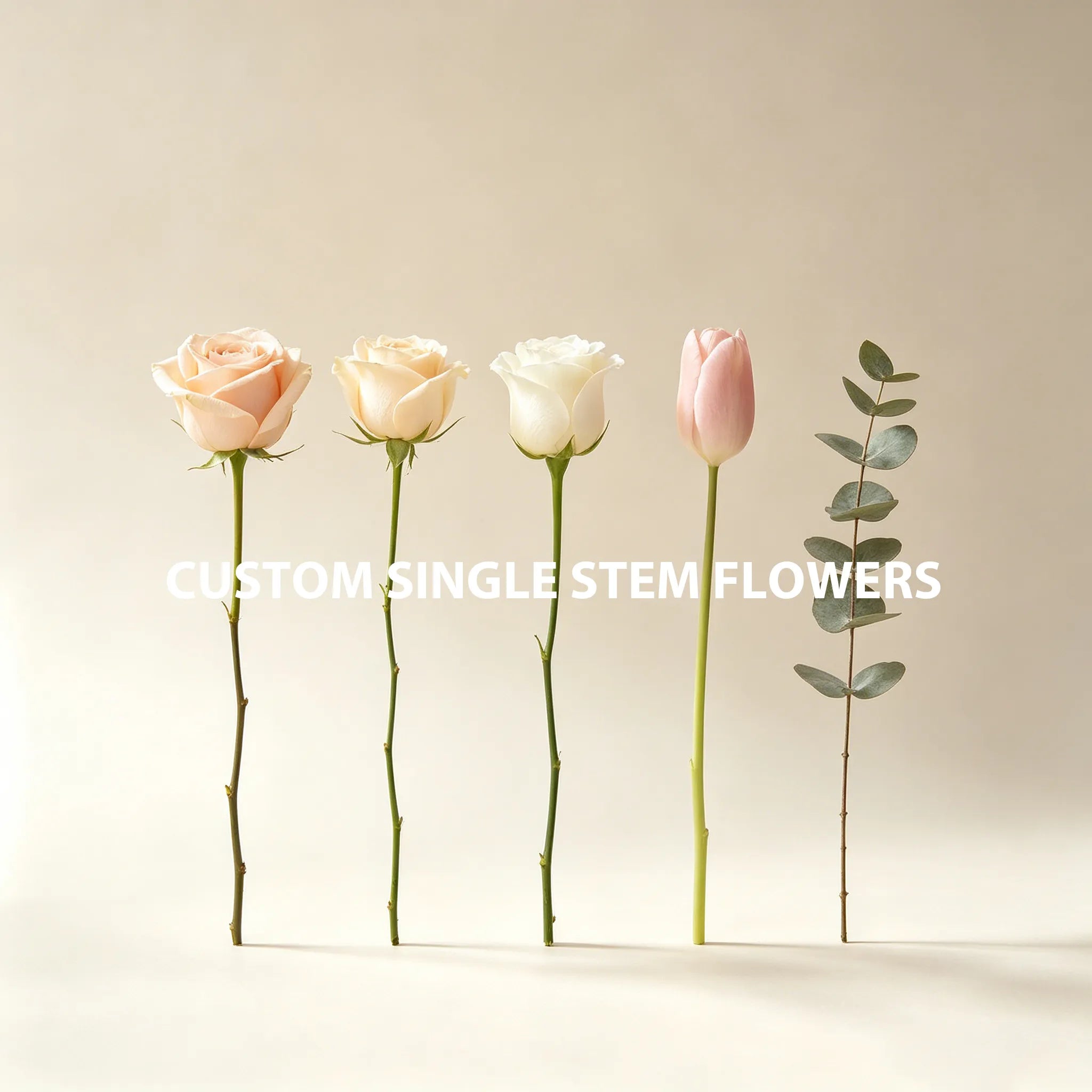 Custom Artificial Single Stem Flowers