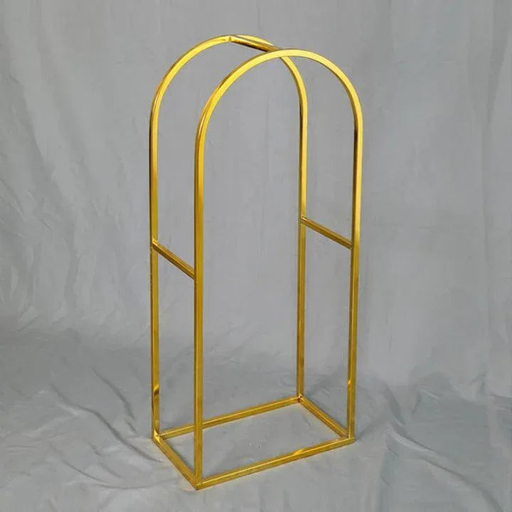 3 Pcs Gilded Iron Wedding Flower Stands | Uflower - Uflower