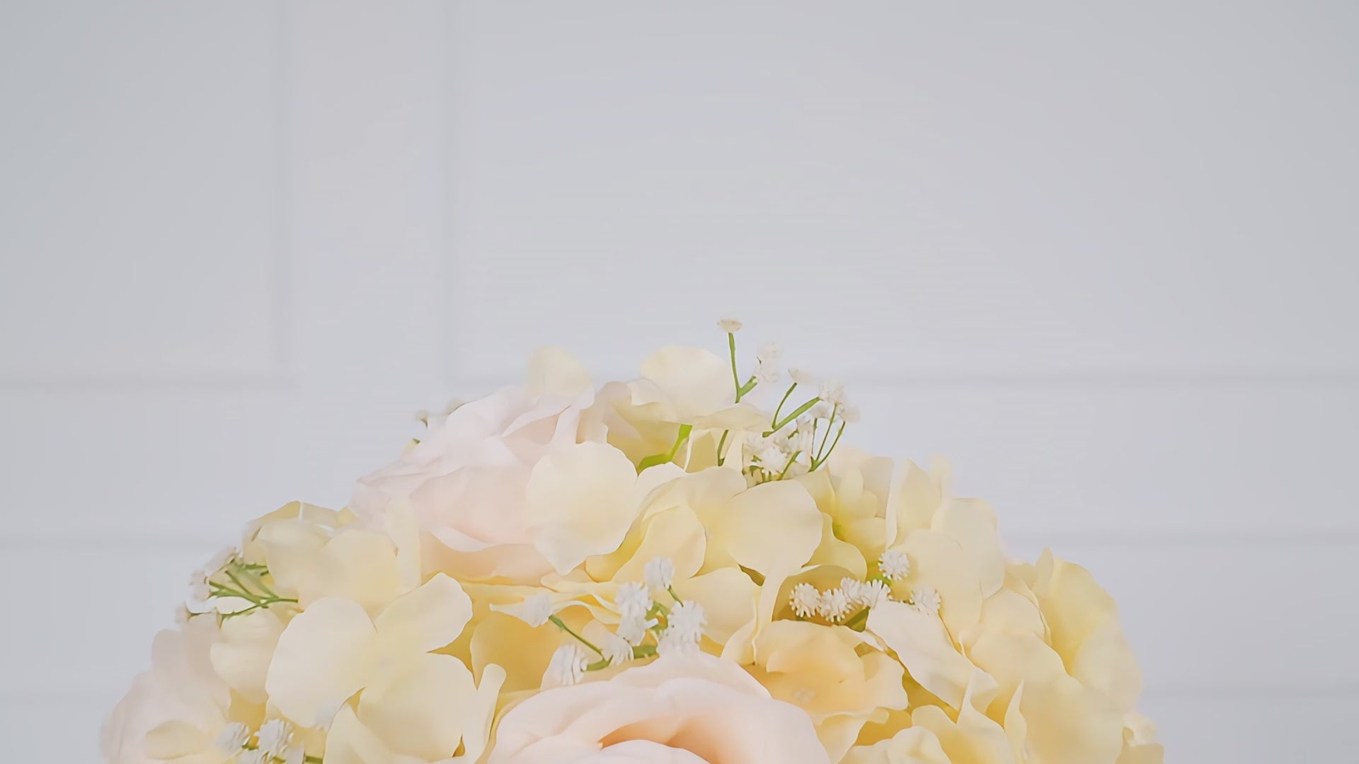 30CM Artificial Flower Table Centerpiece Video