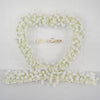 White Rose Wedding Heart-Shaped Arch Video