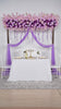 Wedding Flower Backdrop Wall Flower Row Decor Set Video