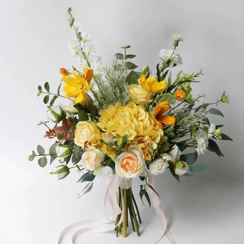 Bridal Bouquet Autumn Orange - Uflower