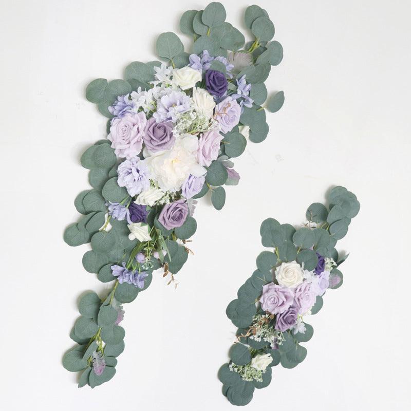 Wedding Arch Flowers Decor with Taro Purple Rose - Uflower