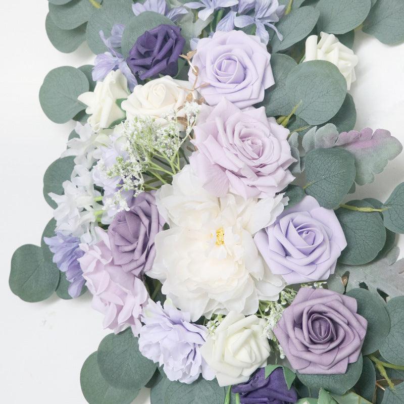 Wedding Arch Flowers Decor with Taro Purple Rose - Uflower