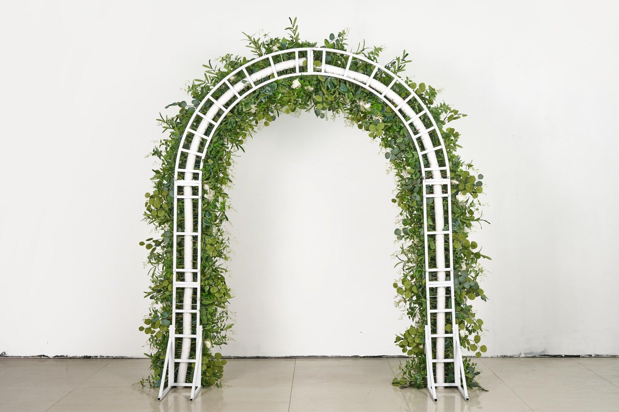 Wedding Arched Proposal Decor Wedding Backdrop - Green - Uflower