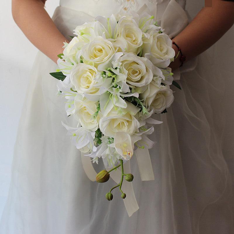 Bride Bouquet in Lily - 5 colors - Uflower