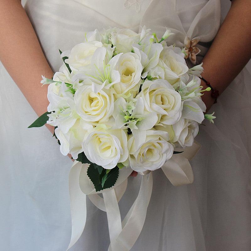 Bride Bouquet in Lily - 5 colors - Uflower