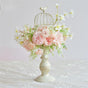 pink birdcage